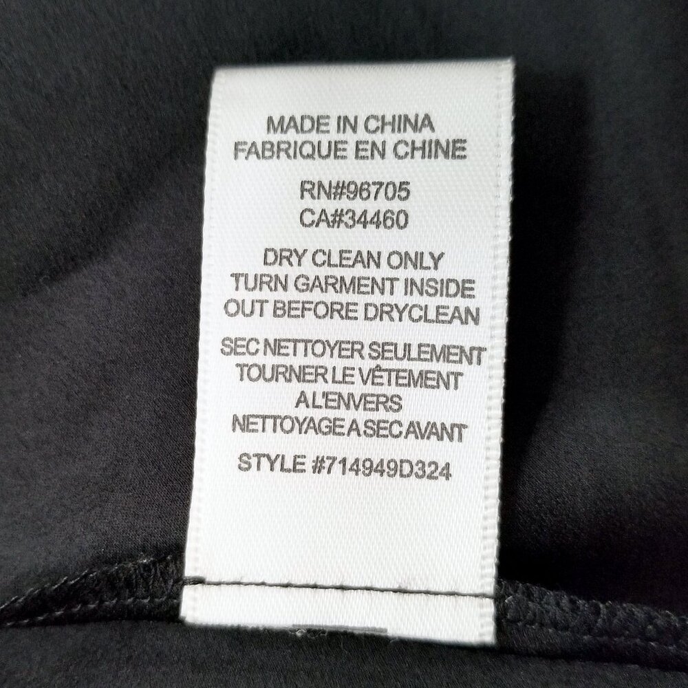 Rebecca Taylor Black Camisole Size 10 NWOT Classic!  Measurements below - Picture 10 of 11